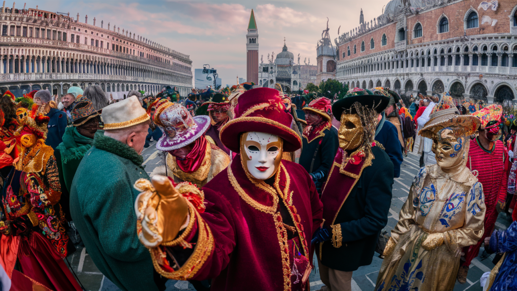 Disfraces y máscaras del Carnaval de Venecia