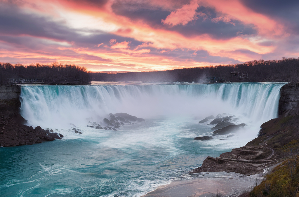 Explora la majestuosidad de las Cataratas del Niágara en nuestro video panorámico