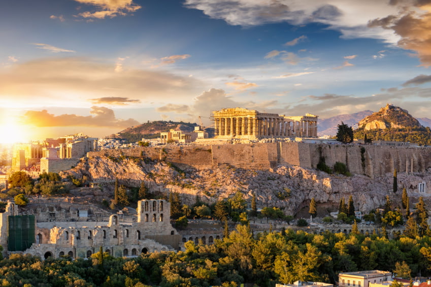 Conoce la historia y la arquitectura de la Acrópolis de Atenas en línea